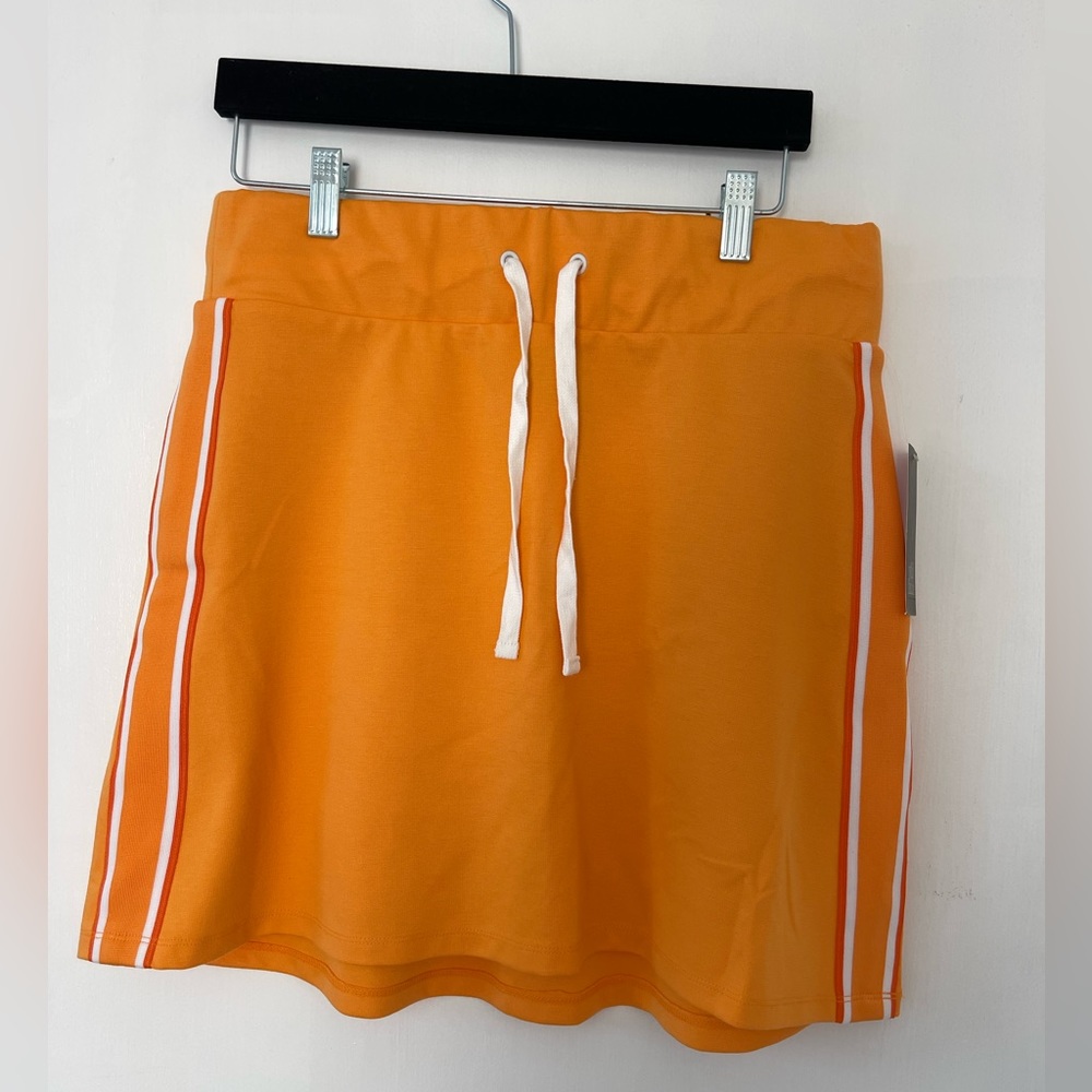 Orange Tennis Skirt